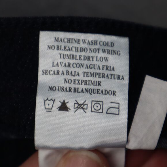 Mind Code Pants Womens 1 Black High Waist Flat Front Straight Leg Jegging - Picture 8 of 16